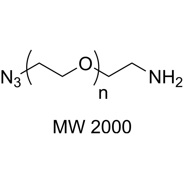 Azide-PEG-amine (MW 2000)